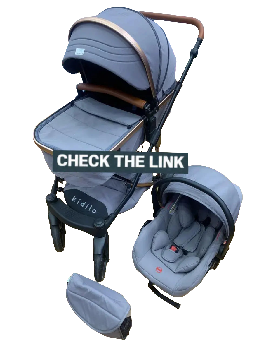Kidilo full set with travel system luxurious stroller