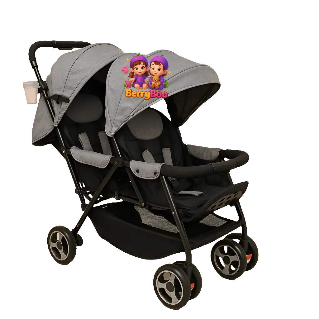 استرولر توام 906. Twins stroller