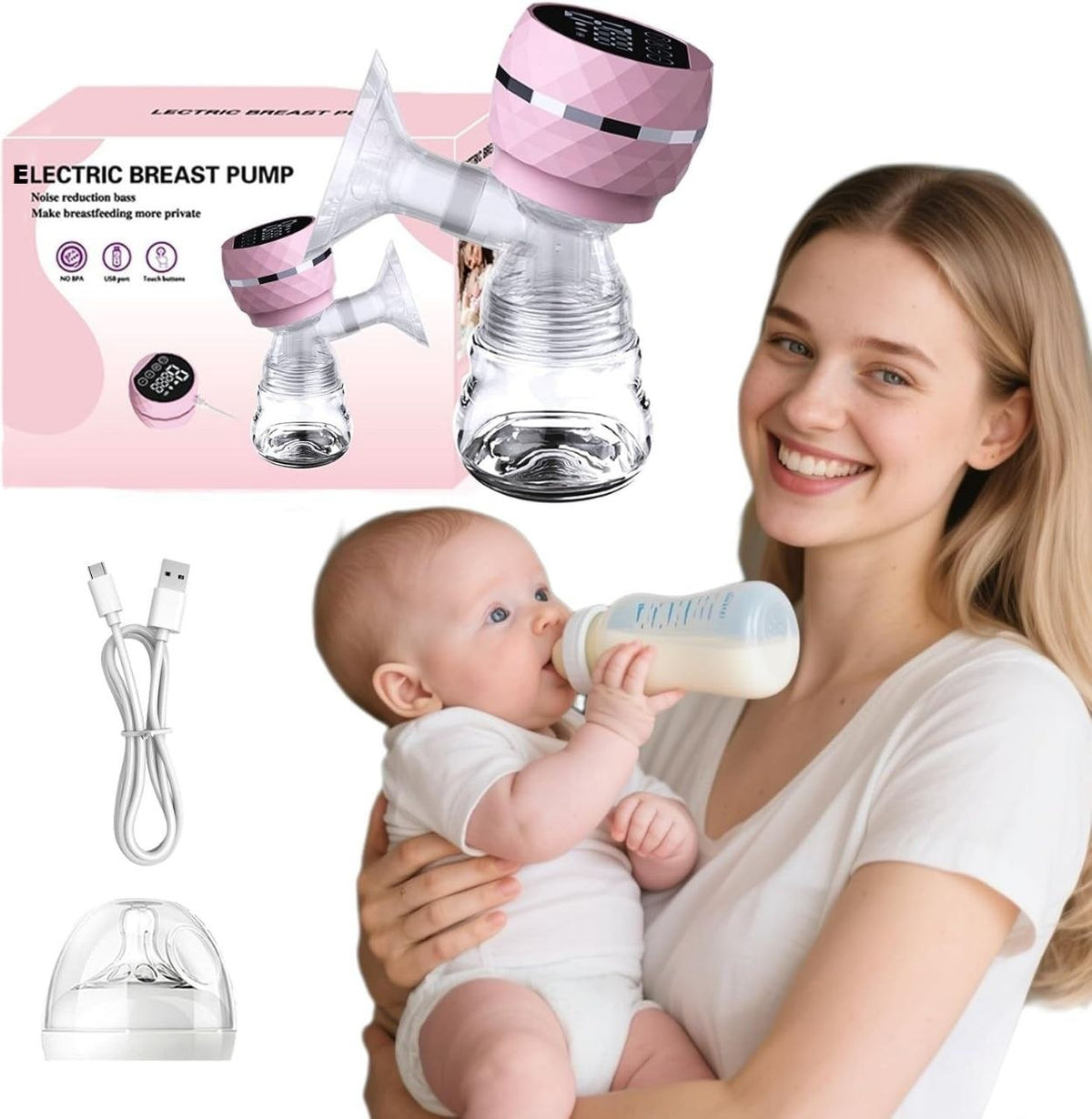 شفاط كهرباءى lectric breast pump