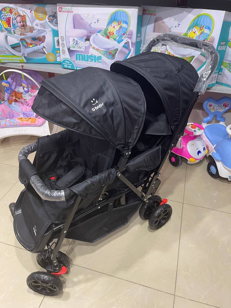Gbaby Twins Stroller | عربة أطفال توأم من جي بيبي