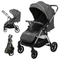 Kidilo Stroller D3 | عربية بيبي كيديلو ذراع قلاب يد ترولي مستويات ظهر اتوماتيك