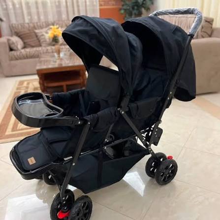 Umbrella Twins stroller | عربية امبريلا للتوام