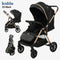 Kidilo Stroller D3 | عربية بيبي كيديلو ذراع قلاب يد ترولي مستويات ظهر اتوماتيك