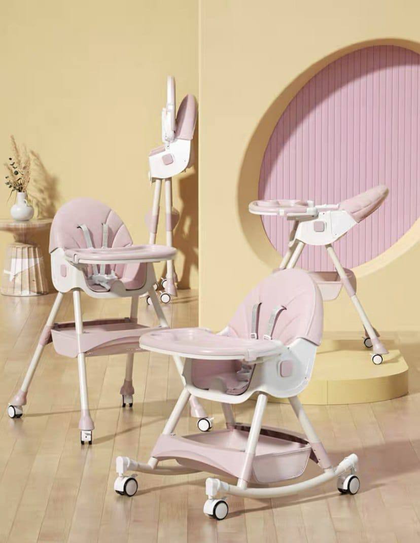 كرسى طعام مستويات ضهر ومرجيحه 
| Baby Feeding Chair