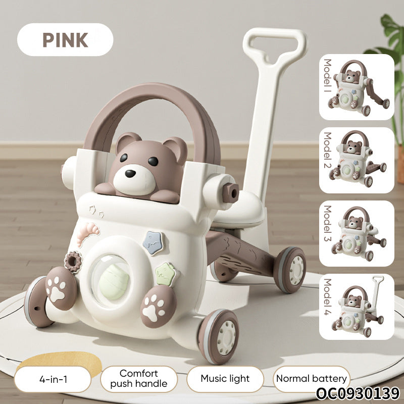 4-in-1 Bear Walker WDH007A | مشاية الدبدوب 4 في 1