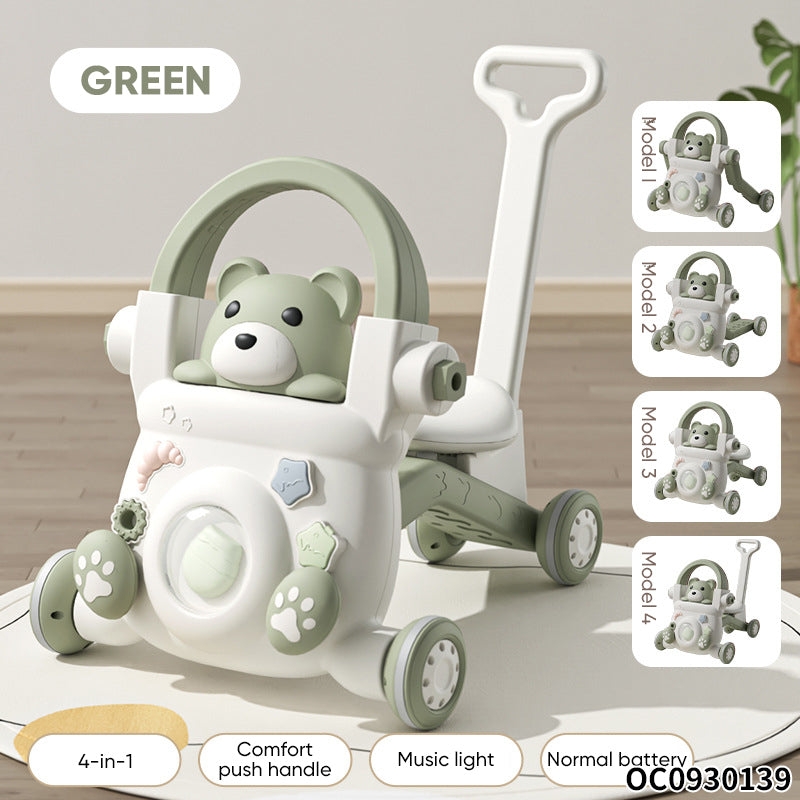 4-in-1 Bear Walker WDH007A | مشاية الدبدوب 4 في 1