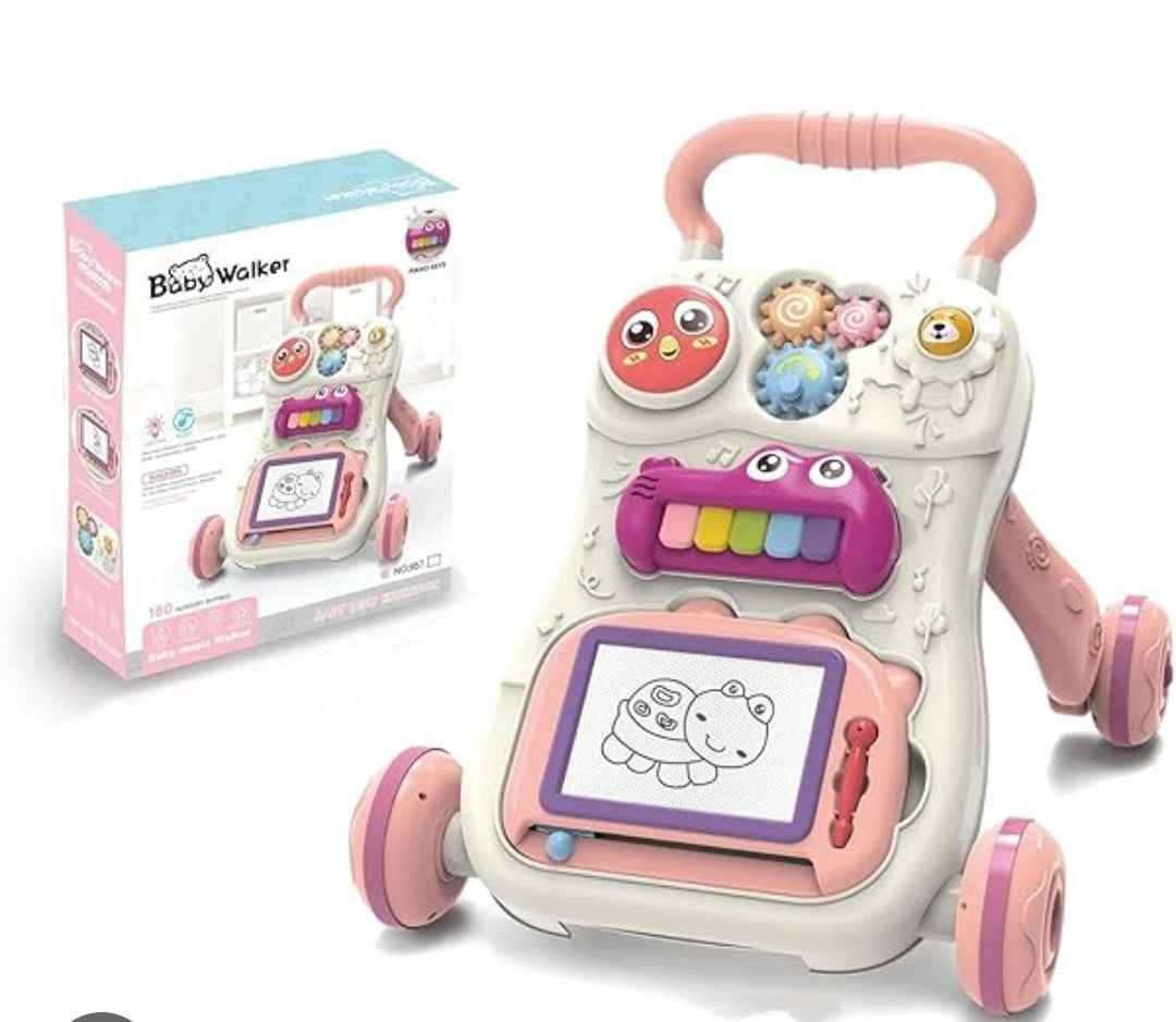 مشاية اطفال تعليمية | Baby walker with piano keys