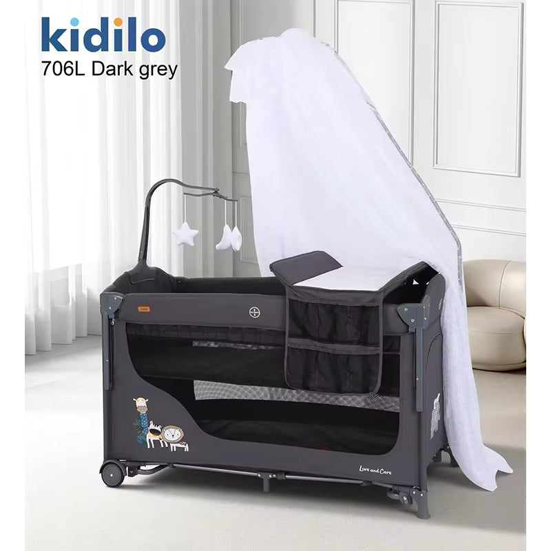 Kidilo Baby Bed T706L| سرير أطفال كيديلو T706L