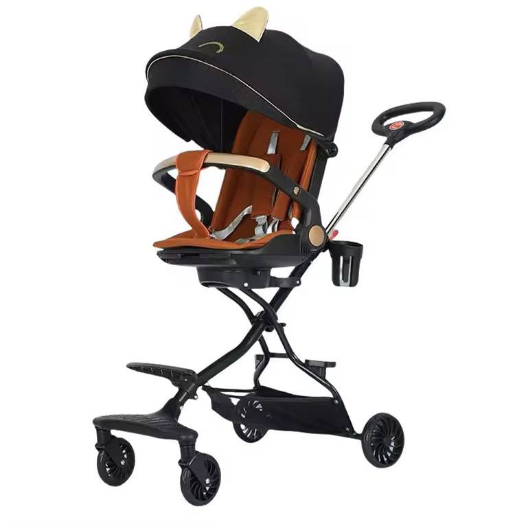 Stroller umbrella easy to use x3